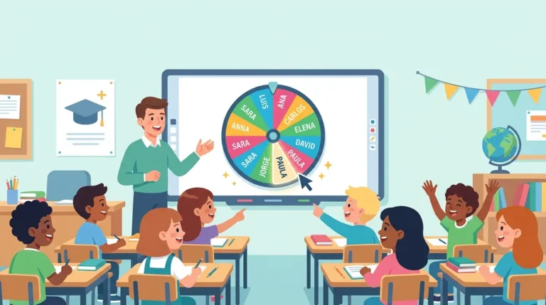 Las mejores herramientas de ruleta de nombres para elegir alumnos al azar